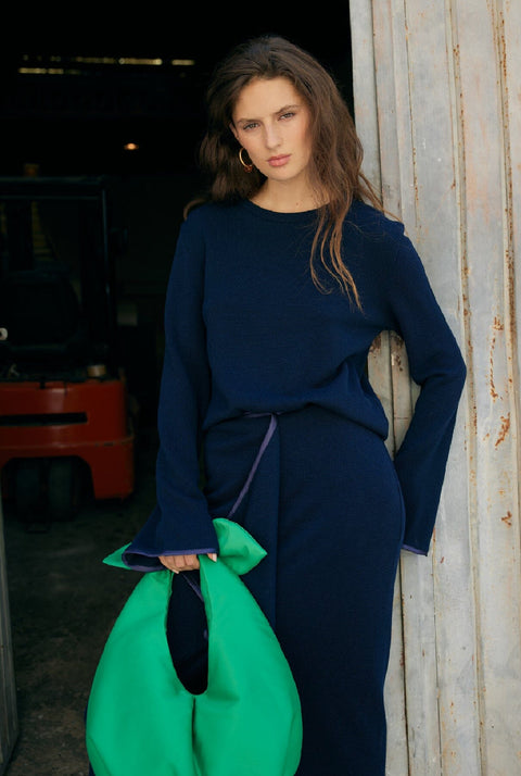 Lupe top - Navy