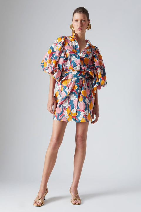 Maeva Dress Jade Tulip