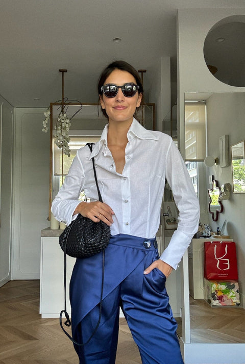 Mantalon for Es Fascinante: Navy Blue