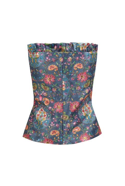 Mara Silk Corsety Top