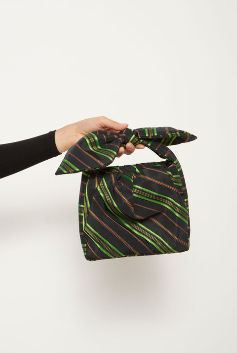 Mary Stripe Black