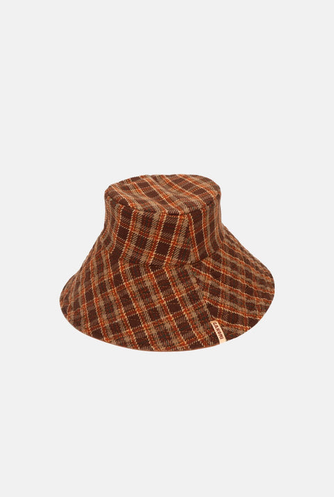 Mavari brown pana hat