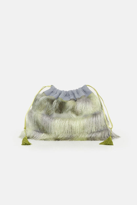 Maxi Omi Fringes Bag Grey