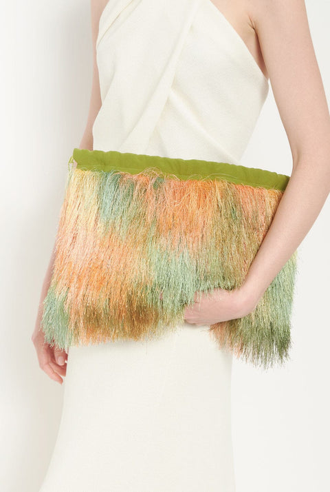 Maxi Omi Fringes Bag Orange
