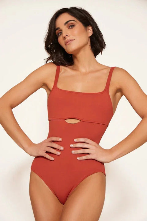 Merlier Maillot Rust Red