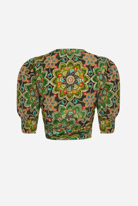 Michela Green Top