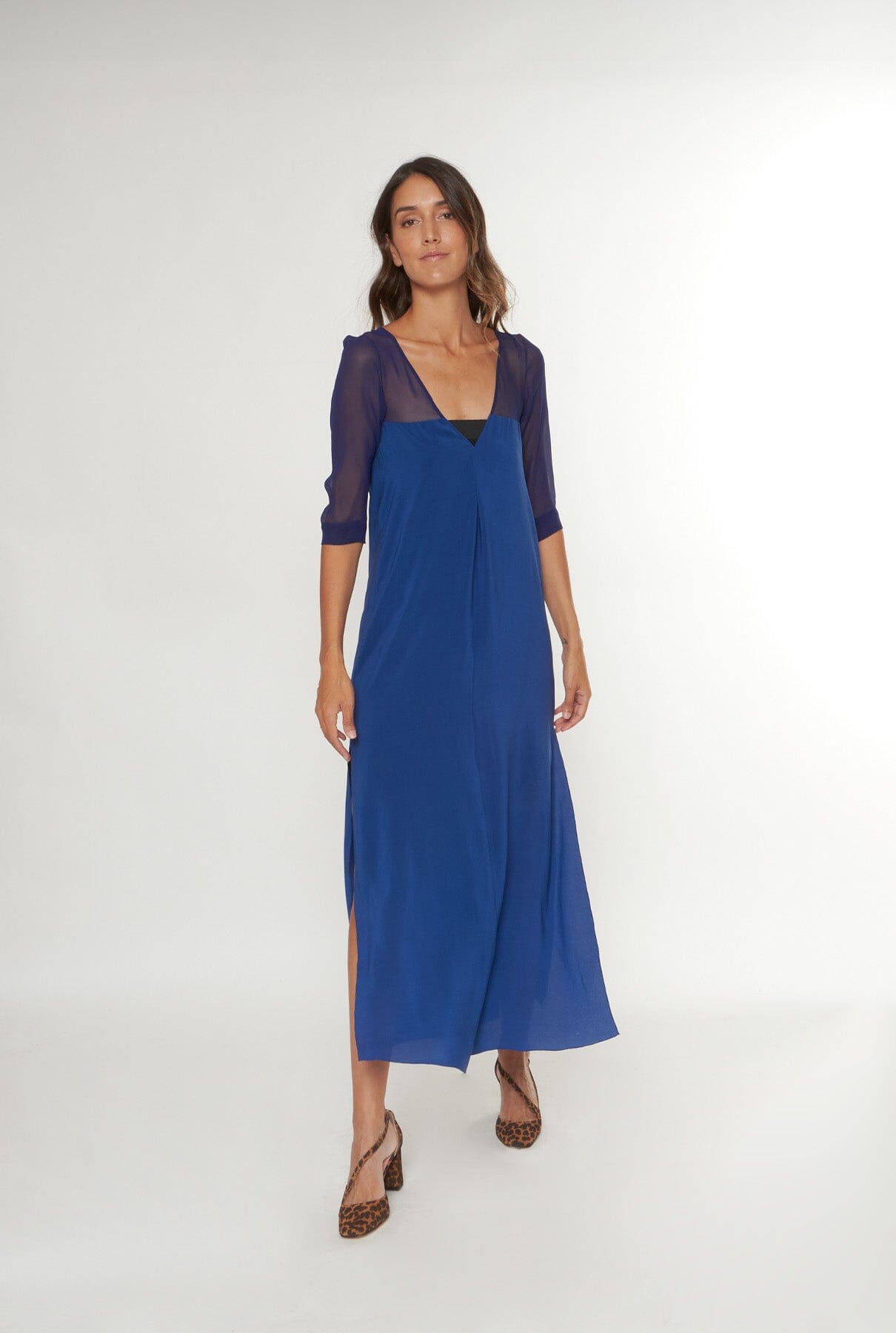 Mina Dress Blue