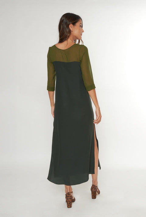 Mina Dress Green