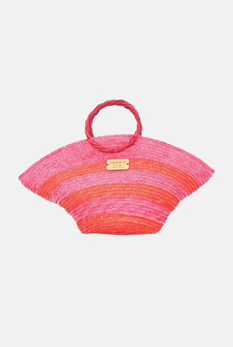 Mini hatbag red and pink