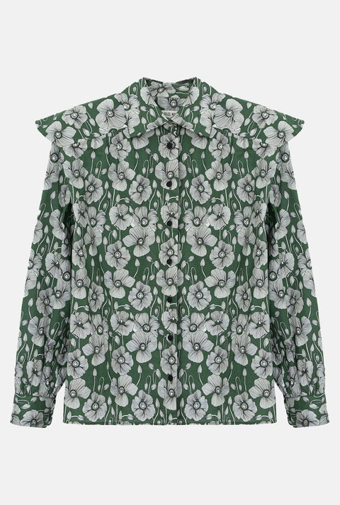 Miru Flowers Green