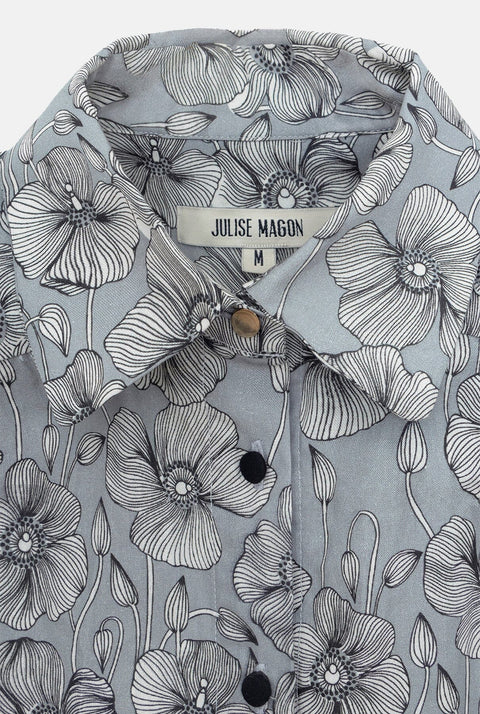 Miru Flowers Grey