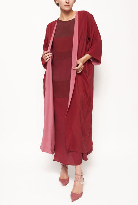 Miss Niko Reversible Red/Pink Jacket Natural Dye - Pre Order