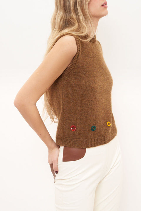 Mumu Brown Vest