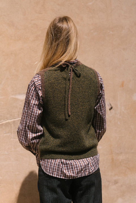 Montse vest - Bicolor