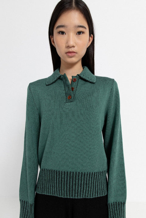 Mustang Green Jumper