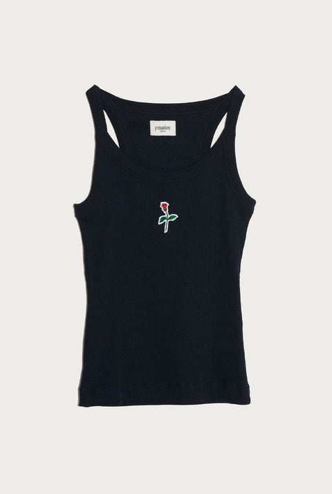 Navy Blue Tank Top