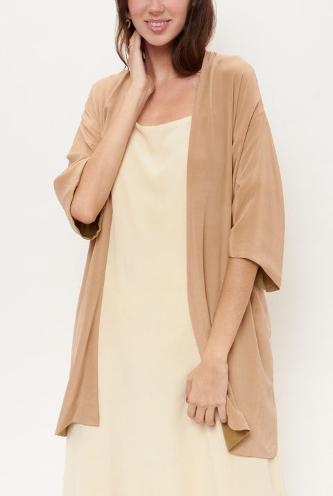 Niko Reversible Nude Jacket Natural Dye - Pre Order