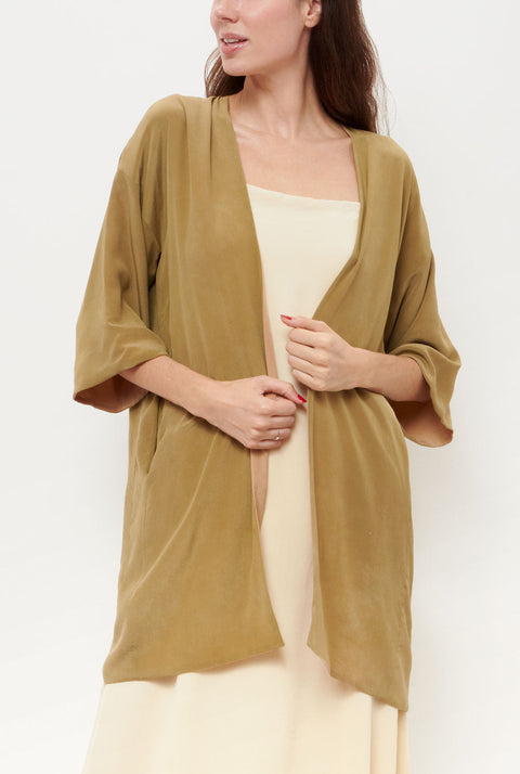Niko Reversible Nude Jacket Natural Dye - Pre Order