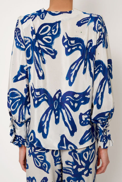 Ocean Butterflies Blouse