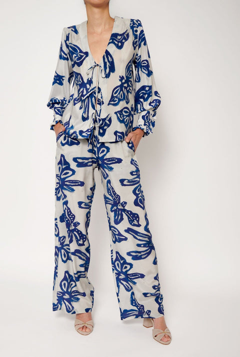Ocean Butterflies Blouse
