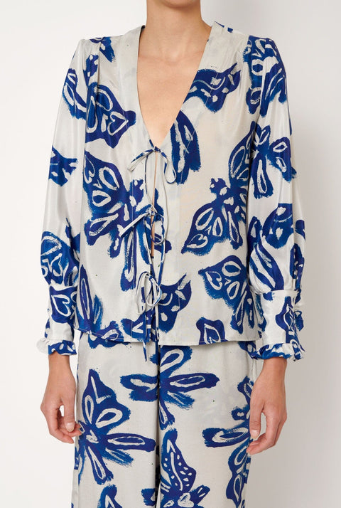 Ocean Butterflies Blouse