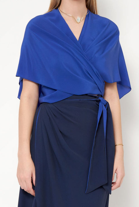 Olga Blue Cape Mottainai