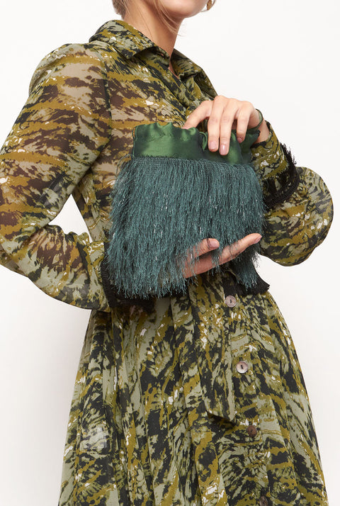 Omi Fringes Khaki