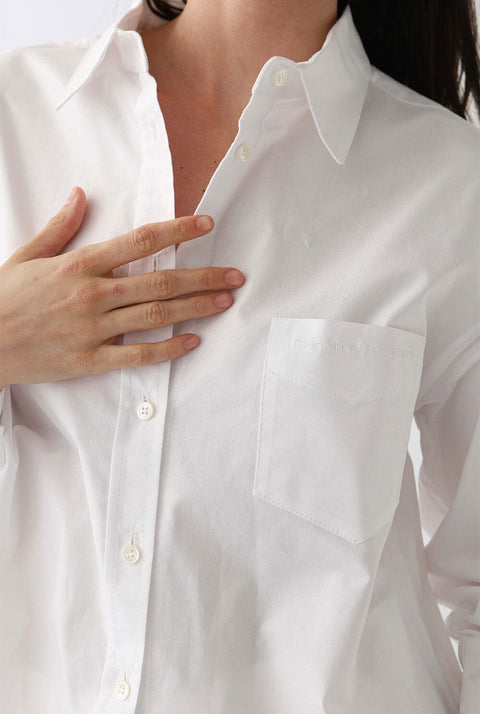 OXFORD SHIRT: WHITE