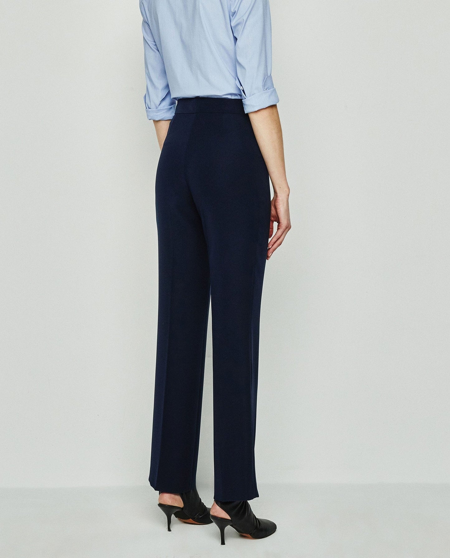 Pantalón azul marino de vestir