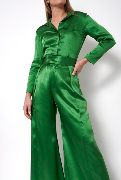 Pantalon con cinturon a juego