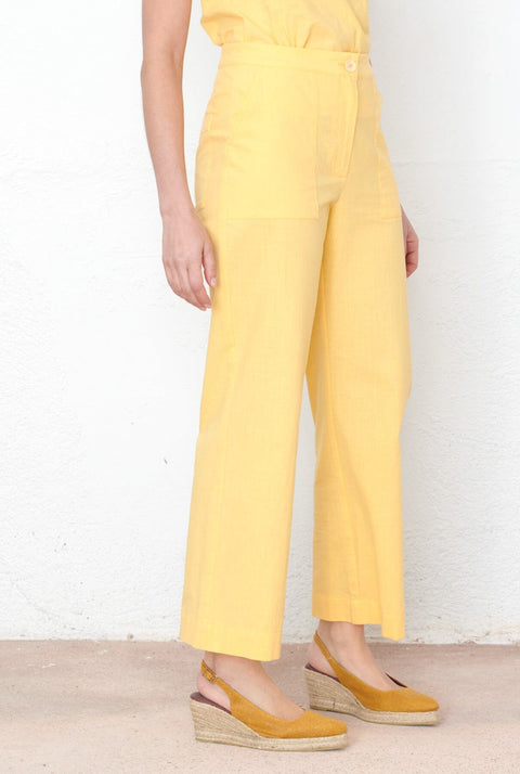 Pantalón Rocío amarillo