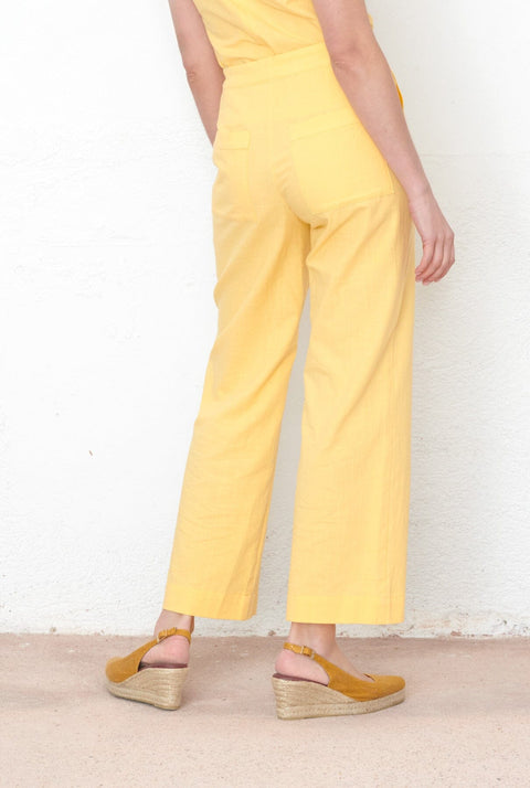 Pantalón Rocío amarillo