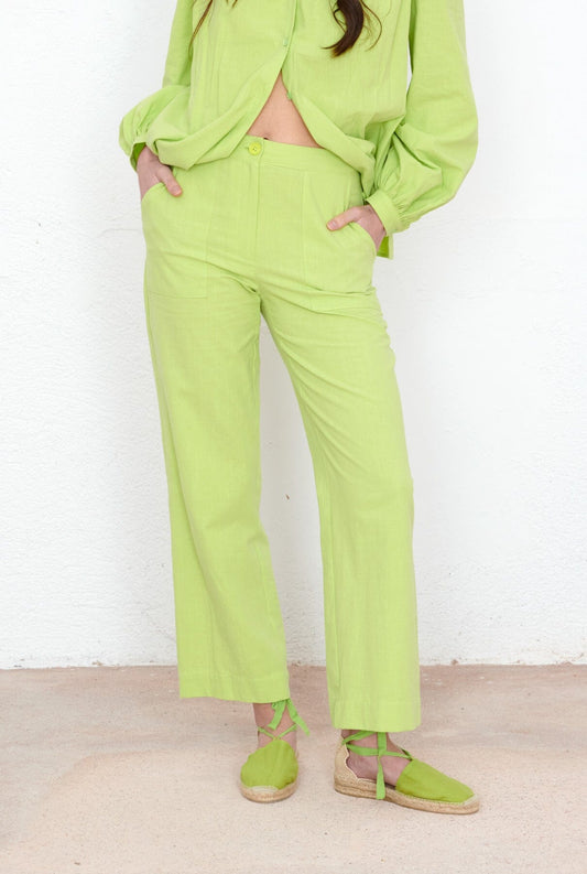 Pantalón Rocío verde