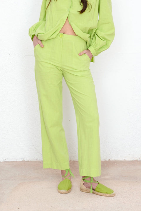 Pantalón Rocío verde