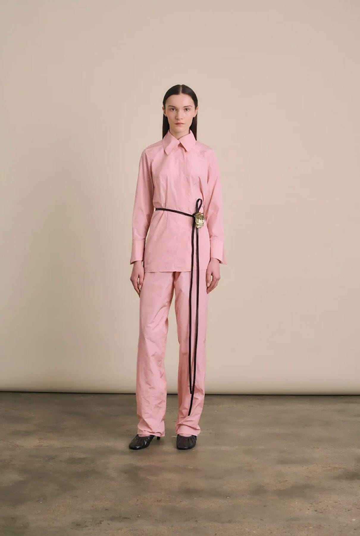 PANTALÓN TAFETÁN ROSA