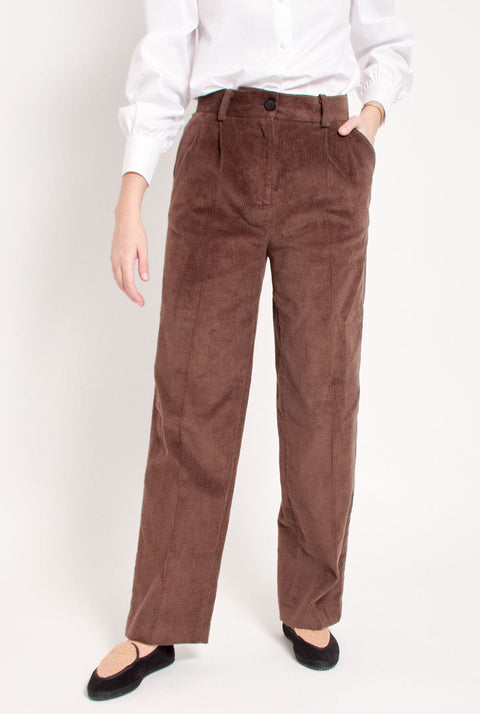 Pantalon Wynda Marron