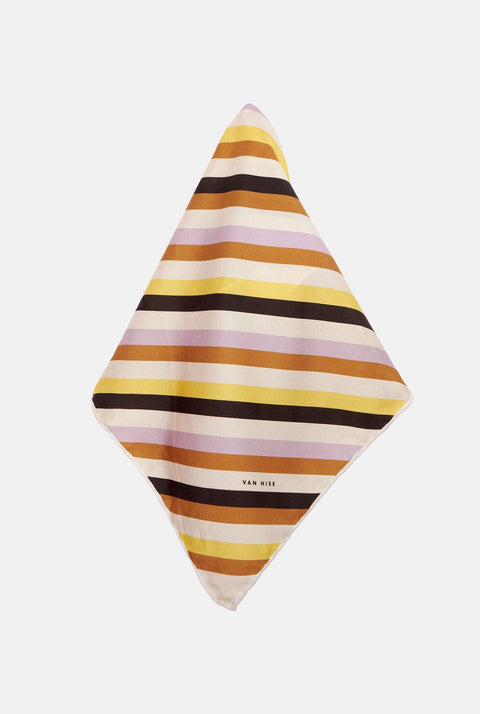 Pañuelo cuadrado multicolor