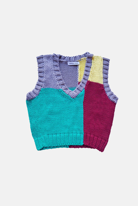 Patchwork Vest Fields