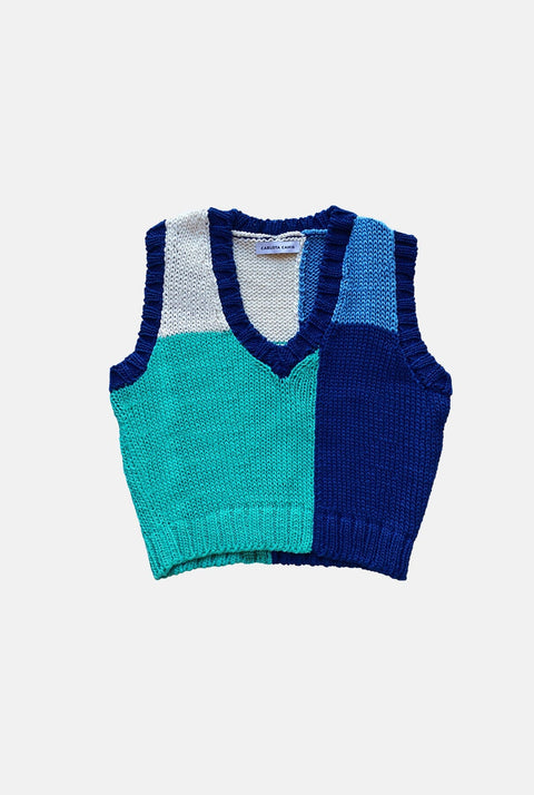 Patchwork Vest Oceane