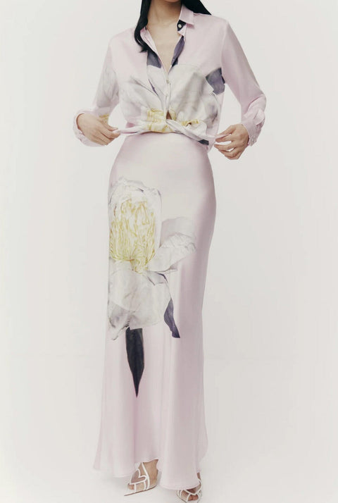 Peonia skirt pink