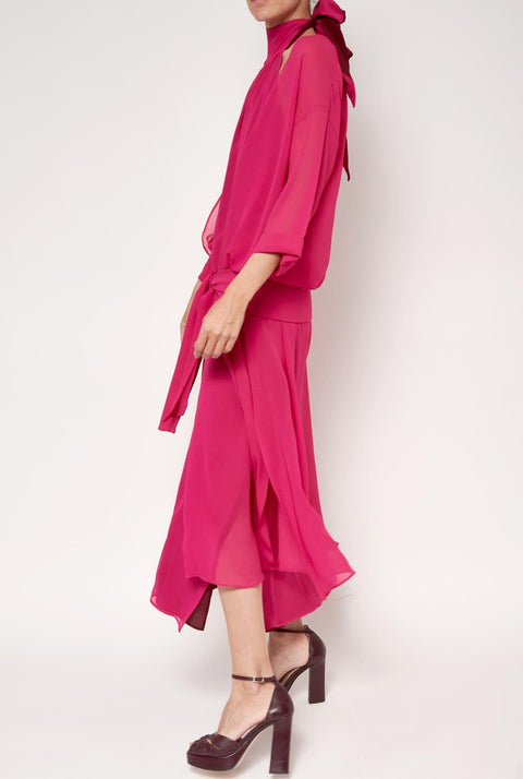 Persefone Overdress Fucsia