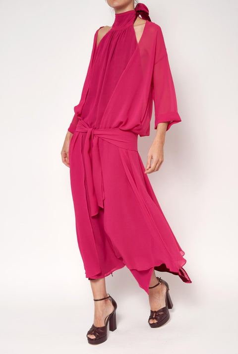 Persefone Overdress Fucsia