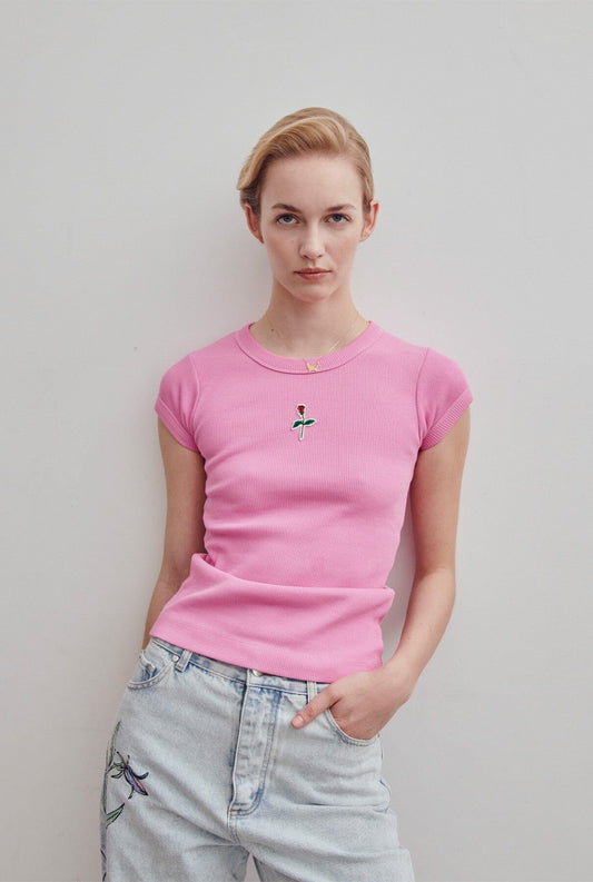 Pink Short Tee
