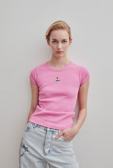 Pink Short Tee