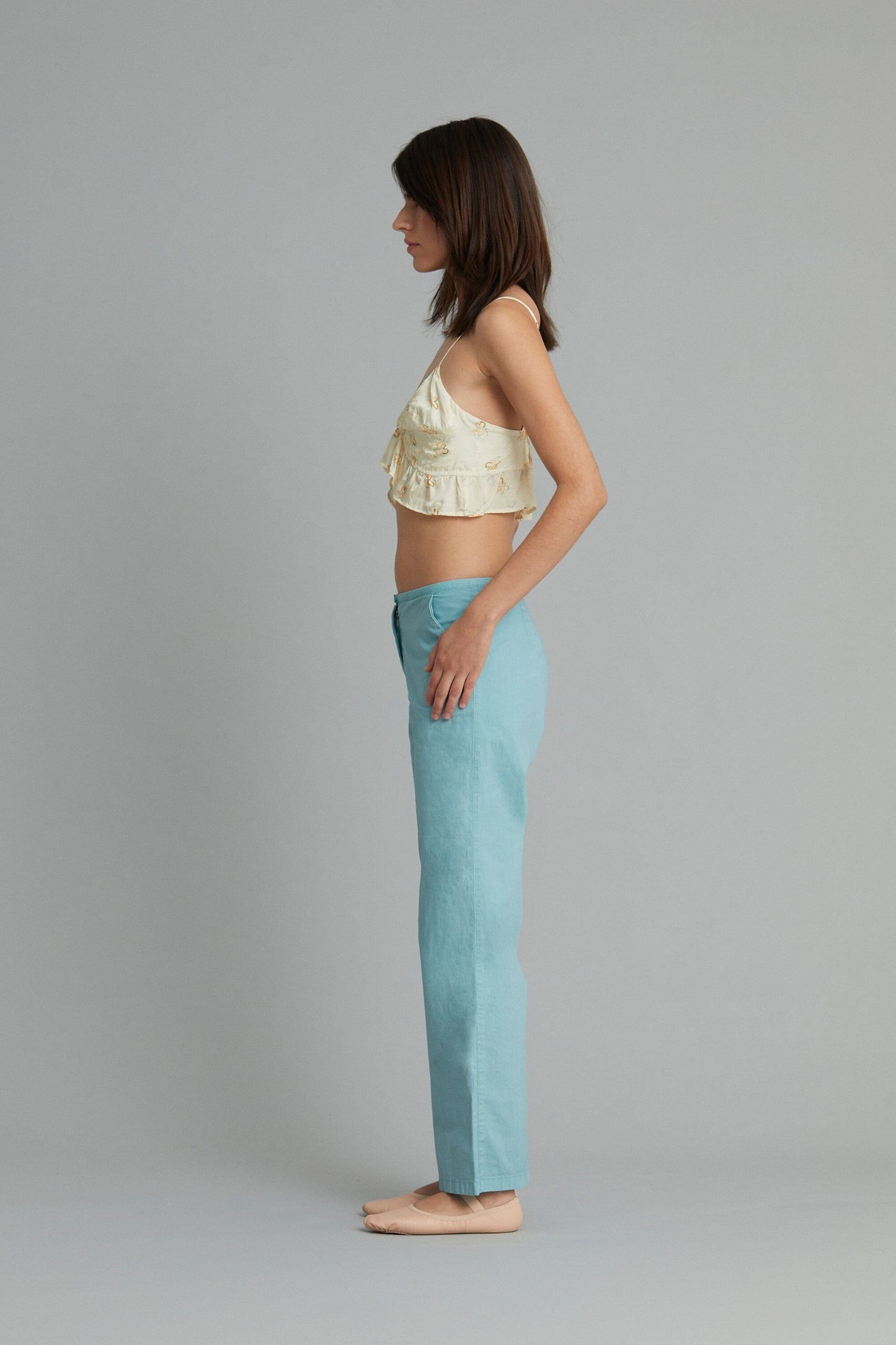 Poplin 922 Capri Pants