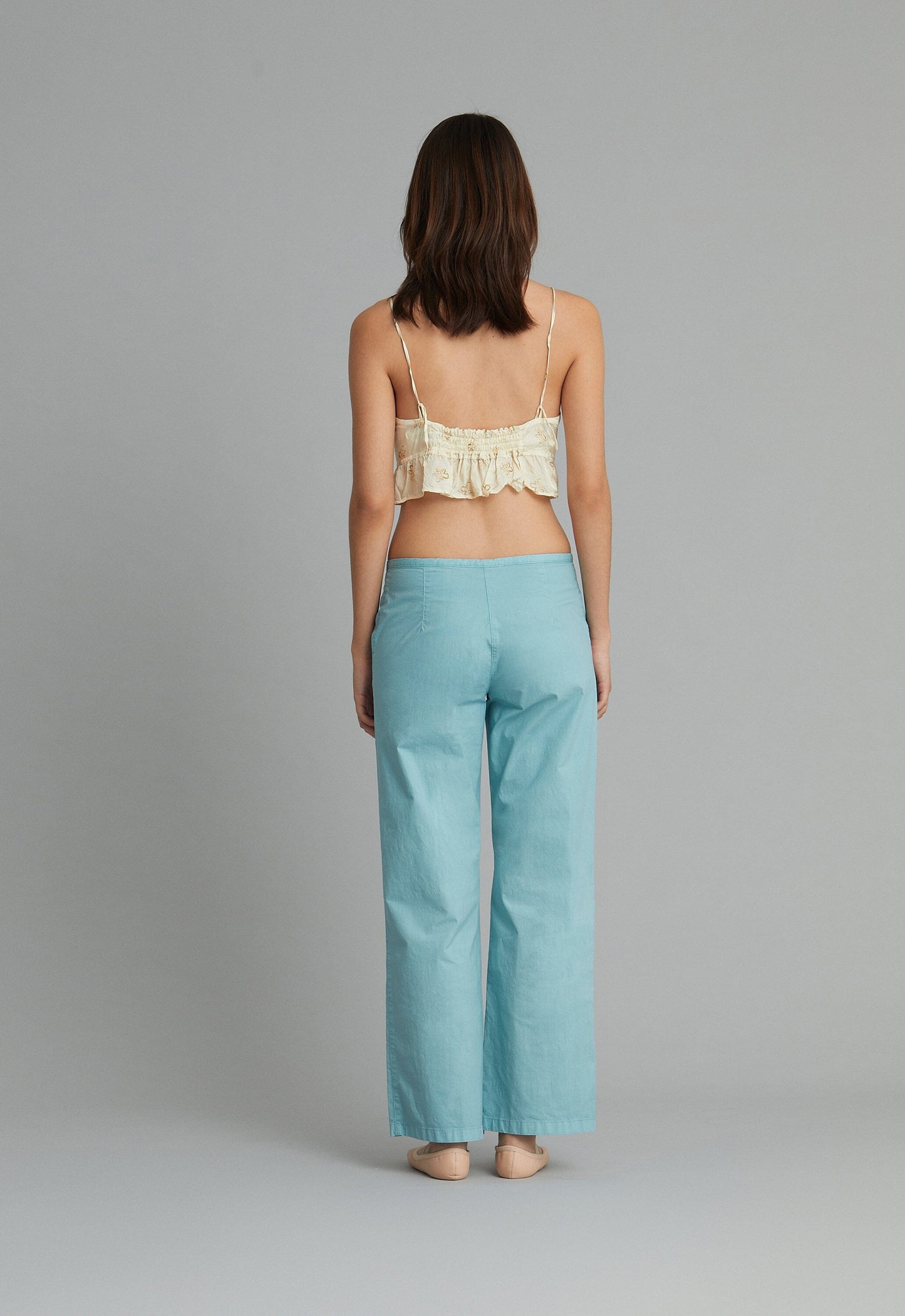 Poplin 922 Capri Pants