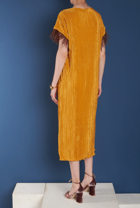 Previo Pleated dress