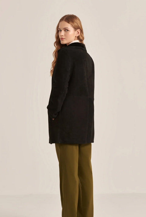 Prue Coat Negro
