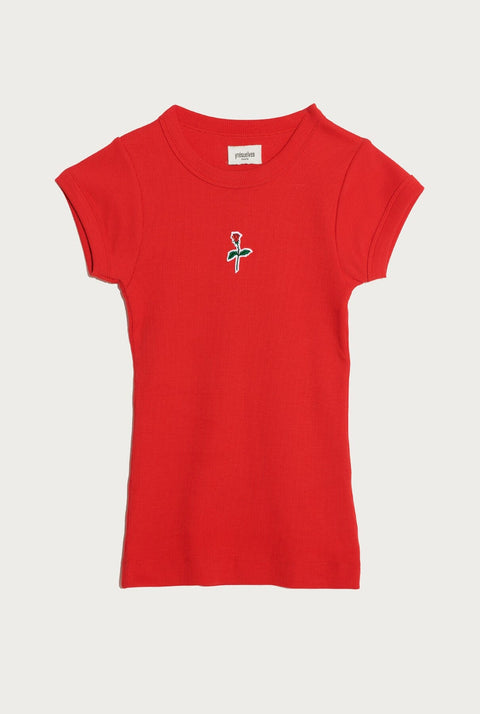 Red Short Tee
