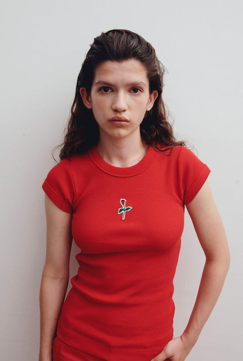 Red Short Tee